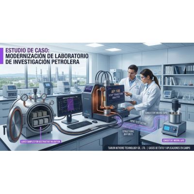 Estudio de Caso: Modernización del Control de Calidad de Cemento con Tecnología de Vanguardia en un Instituto de Investigación Petrolera