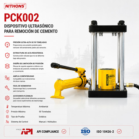Dispositivo Ultrasónico de Alto Rendimiento para Remoción de Residuos de Cemento Modelo PCK002