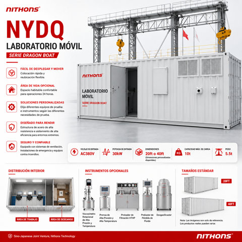 Laboratorio Móvil Contenedorizado de Alta Seguridad para Operaciones en Pozo NYDQ