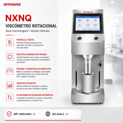 Viscosímetro Rotacional Automatizado para Análisis Reológico de Fluidos NXNQ