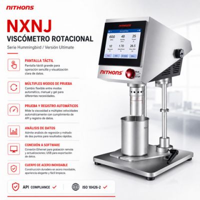 Viscosímetro Rotacional de Servicio Pesado (Heavy-Duty) para Fluidos de Alta Densidad NXNJ